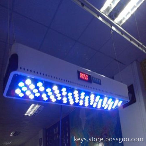 Remote/Dimming/Timing to Simulate Daylight 200W LED Reef Aquarium Lighting DC with LCD Display